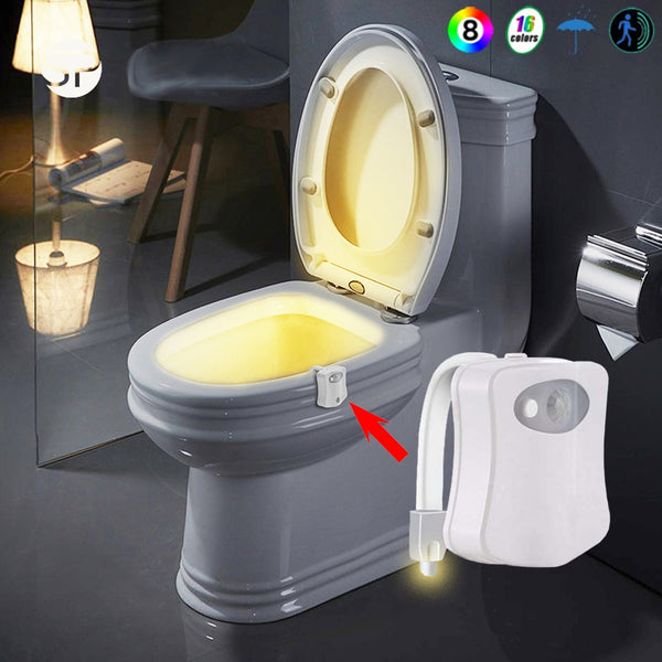 New LED Toilet Seat Night Light