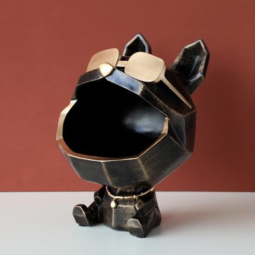 Cool Dog Figurine key holder