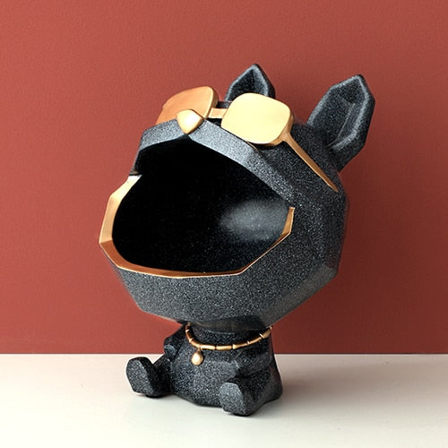 Cool Dog Figurine key holder